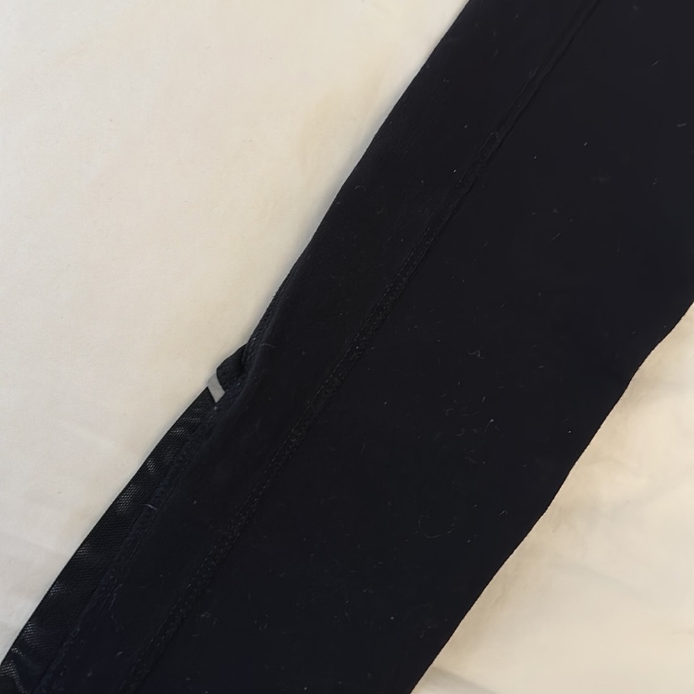 MESH DETAIL LEGGINGS - Picture 2 of 9